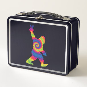 Lunch Box Peace Love Bigfoot - Amateurs de Bigfoot