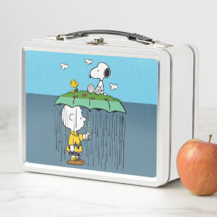 Lunch Box Peanuts Jour Ensoleillé Jour Pluvieux Moitié & M