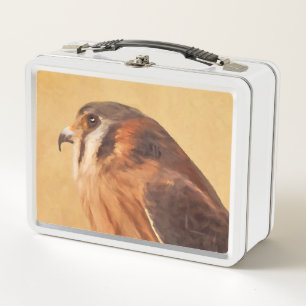 Lunch Box Peinture américaine Kestrel - Art original pour oi