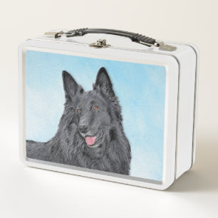 Lunch Box Peinture belge Sheepdog - Cute Original Chien Art
