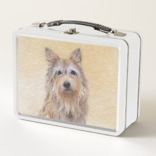 Lunch Box Peinture Berger Picard - Joli art original chien