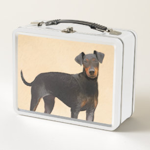 Lunch Box Peinture de Manchester Terrier Art Animalier Origi