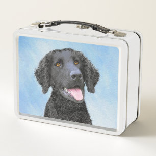 Lunch Box Peinture Retriever recouverte de boue - Art Chien 