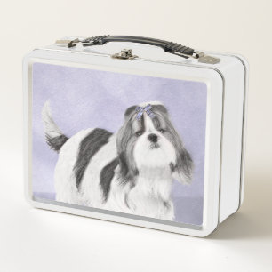 Lunch Box Peinture Shih Tzu - Cute Original Chien Art