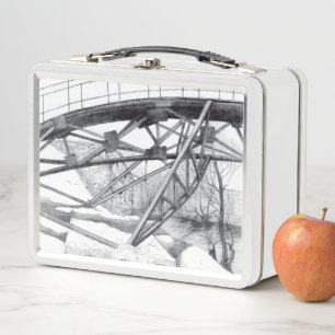 Lunch Box Pencilart antique