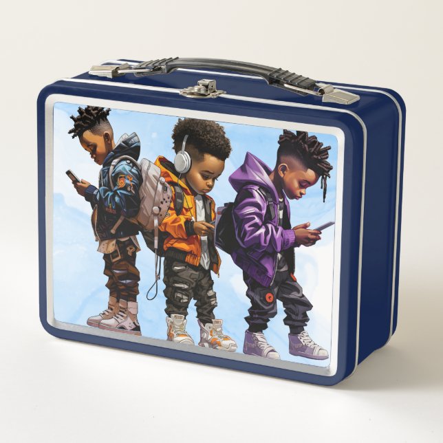 Lunch Box Personalized Boys (Devant)