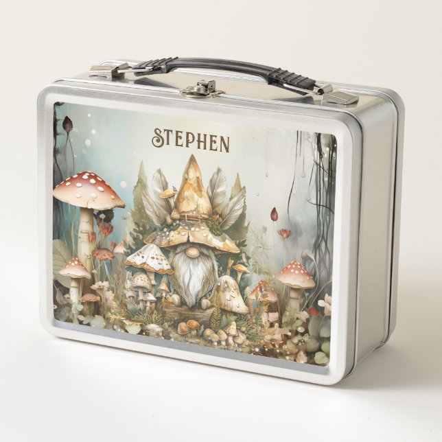 Lunch Box Personalized Enchanted Forest Fantasy (Devant)