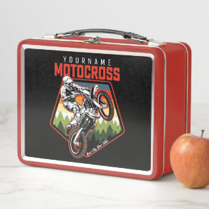 Lunch Box Personnalized Motocross