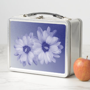 Lunch Box pétales bleus tordus