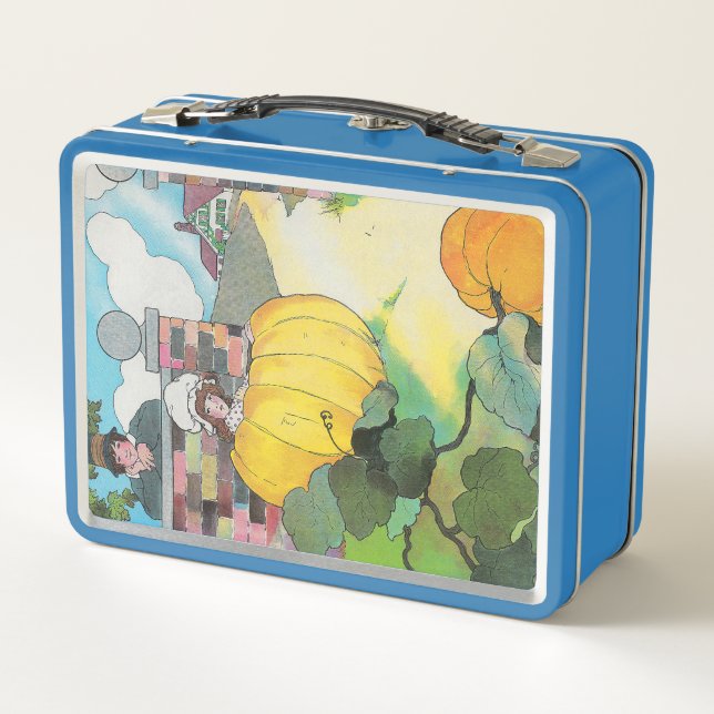 Lunch Box Peter Citrouille Mangeur Mère Goose Nursery Rhyme (Dos)