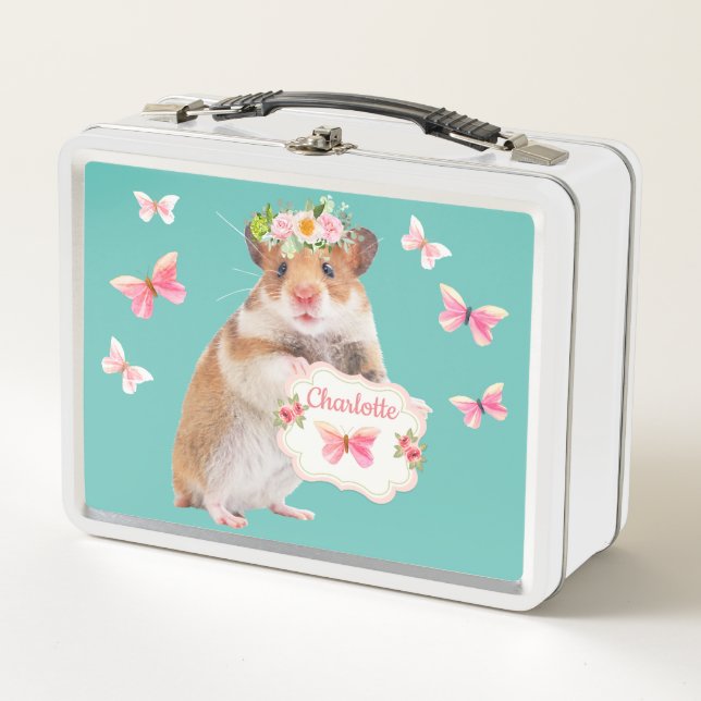 Lunch Box Petite souris personnalisée/Hamster Kids (Devant)