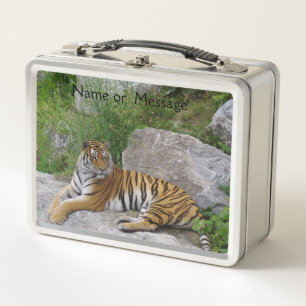Lunch Box Photo de portrait d'un tigre sibérien