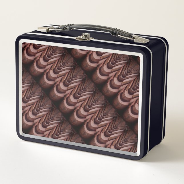 Lunch Box Photo intéressante, tuiles de toit avec perspectiv (Devant)