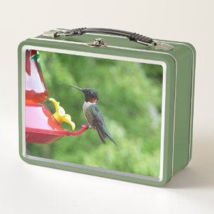 Lunch Box Photographie d'oiseau Colibri à gorge rubis