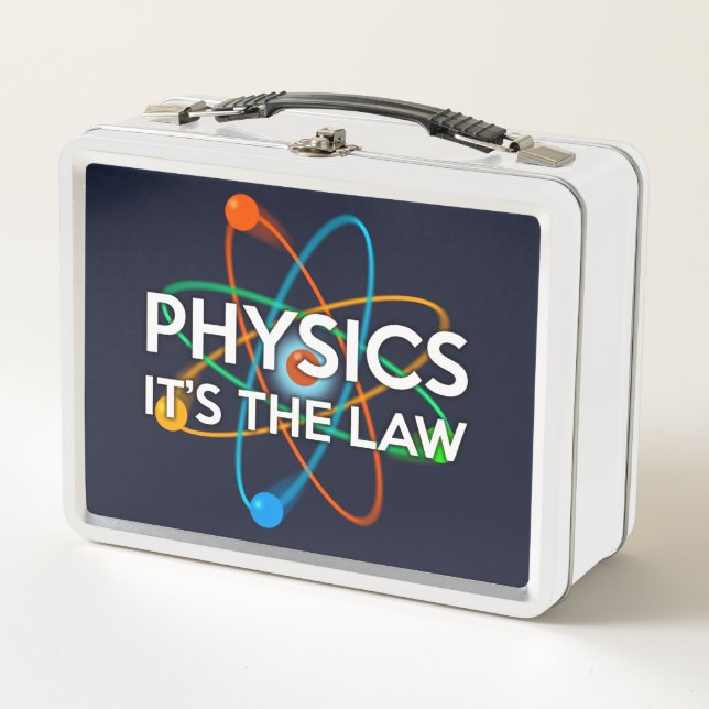 Lunch Box PHYSIQUE. C'EST LA Science DU DROIT (Devant)