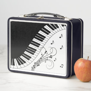 Lunch Box Piano Keyboard Music Design