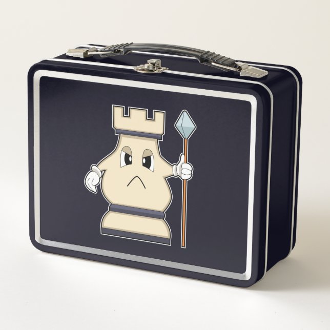 Lunch Box Pièce d'échecs Rook à Chess.PNG (Devant)