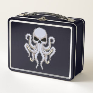 Lunch Box Pieuvre avec 8 bras et crâne