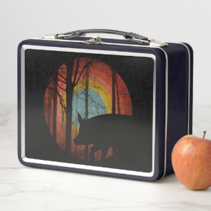 LUNCH BOX PIG DANS LA FORÊT DES BOIS