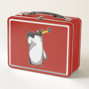 Lunch Box Pingouin à hockey