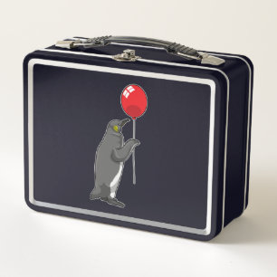 Lunch Box Pingouin avec ballon