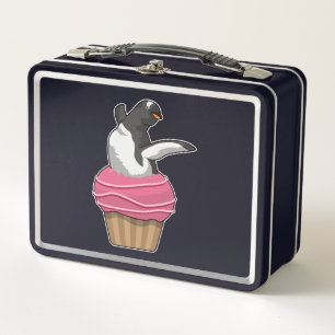 Lunch Box Pingouin avec muffin