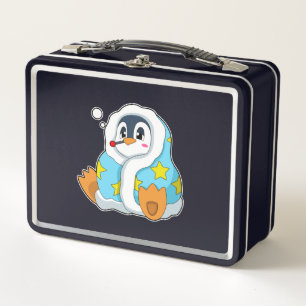 Lunch Box Pingouin avec thermomètre clinique
