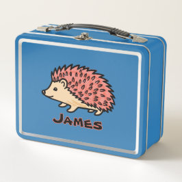 Lunch Box Pink Hedgehog