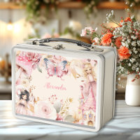 Pixie de jardin floral fée magique personnalisée