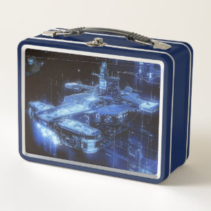 Lunch Box Plan directeur du navire de science-fiction