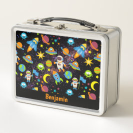 Lunch Box Planète de fusée spatiale pour enfants