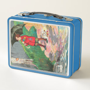 Lunch Box Pluie, Pluie, Pars - Mère Goose Nurserme Rhyme