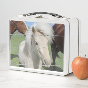 Lunch Box Pony blanc
