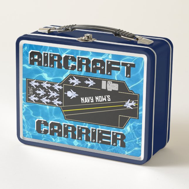 Lunch Box Porte-avions de la Marine (Devant)