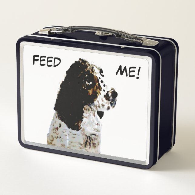 Lunch Box Portrait pour animal de compagnie Springer Spanig  (Dos)