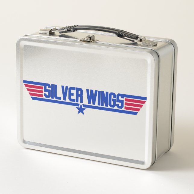 Lunch Box Poubelle inspirée du "Top Gun" SW (Devant)