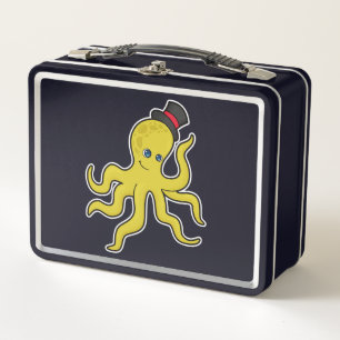 Lunch Box Poulpe avec chapeau