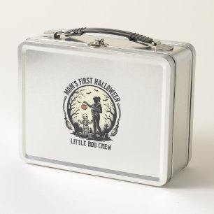 Lunch Box Première chemise de lune effrayante vintage pour l