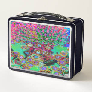 Lunch Box Psychédélique Abstrait Purple Sedum Super