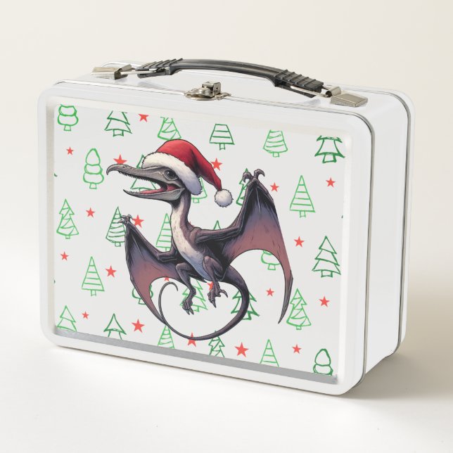 Lunch Box Pterodactyle de Noël (Devant)