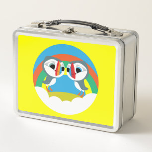 Lunch Box Puffin Rocks