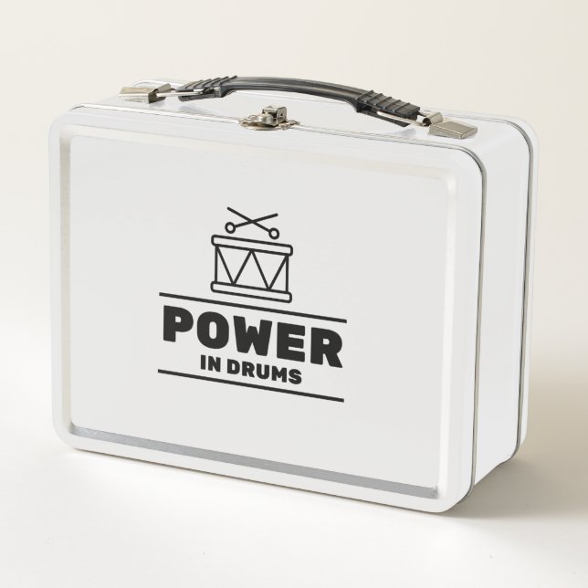 Lunch Box Puissance dans les tambours (Devant)