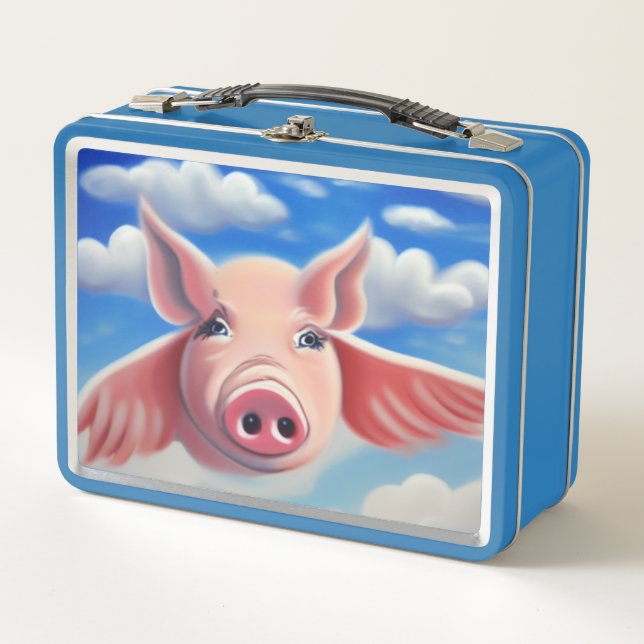 Lunch Box Quand les porcs volent (Devant)