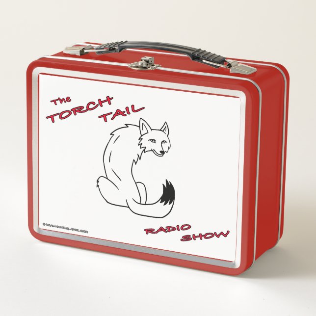 Lunch Box Queue de torche et coyote à l'avant sur un déjeune (Devant)