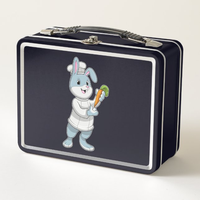 Lunch Box Rabbit comme cuire à la carotte (Devant)