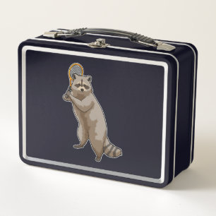 Lunch Box Racon au Tennis avec raquette de tennis