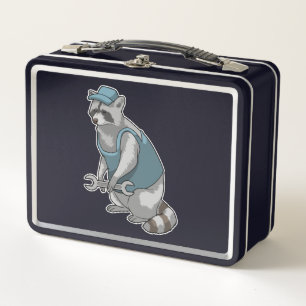 Lunch Box Racoon comme artisan avec une clé