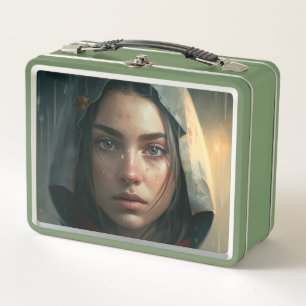 Lunch Box Rain hood girl