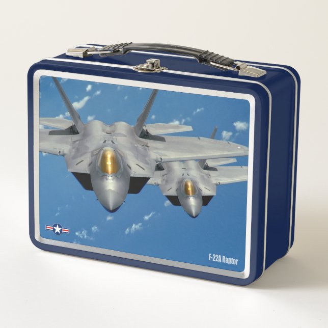 LUNCH BOX RAPTEUR F-22A (Devant)