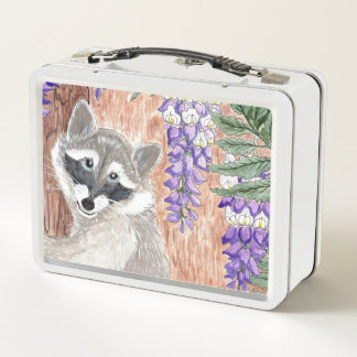 Lunch Box Raton laveur creux heureux